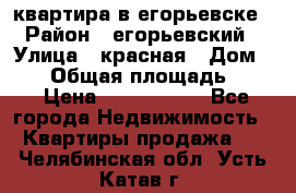 квартира в егорьевске › Район ­ егорьевский › Улица ­ красная › Дом ­ 47 › Общая площадь ­ 52 › Цена ­ 1 750 000 - Все города Недвижимость » Квартиры продажа   . Челябинская обл.,Усть-Катав г.